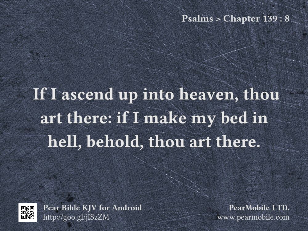Psalms, Chapter 139:8